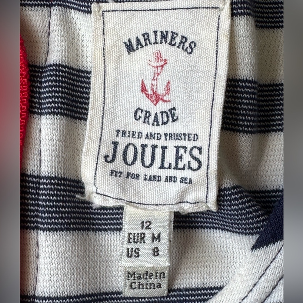 Joules Mariners Grade Remy Stripe Dress size 8 - Picture 9 of 16